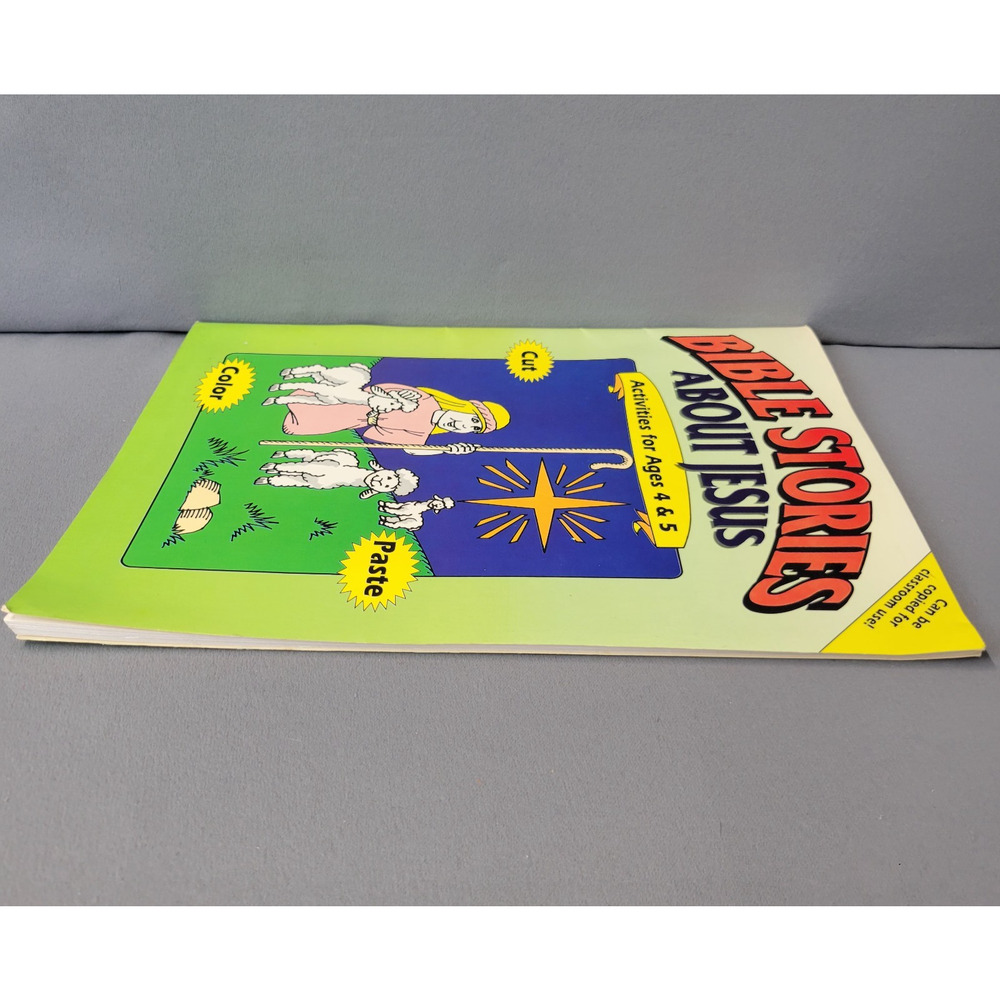 Bible Stories about Jesus Activities Book by Darlene Hoffa 1995 Paperback Kids - Picture 6 of 16